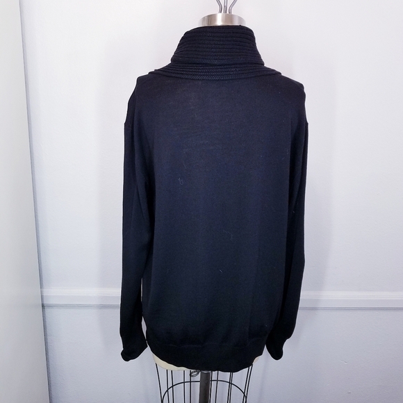 Alexander Wang | Knit Pullover Sweater Small Black - Picture 3 of 8
